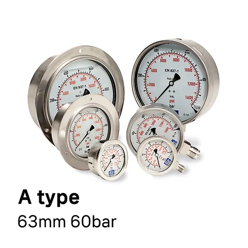 63mm 60bar 게이지 (A타입)