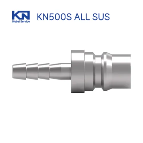 에어커플러 플러그 에어호스커플링 KN500S ALL SUS 상세 이미지 5