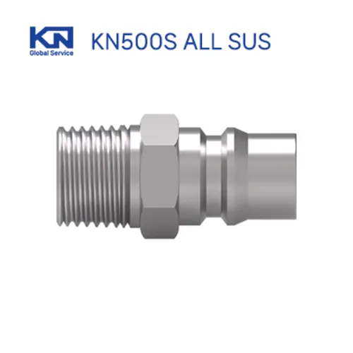 에어커플러 플러그 에어호스커플링 KN500S ALL SUS 상세 이미지 6