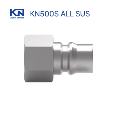 에어커플러 플러그 에어호스커플링 KN500S ALL SUS 상세 이미지 7