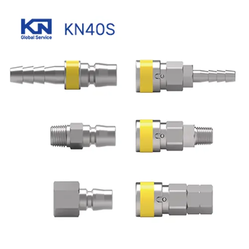 에어카플러 에틸렌카플링 CO2카플러 KN40S